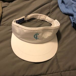 Criquet white visor
